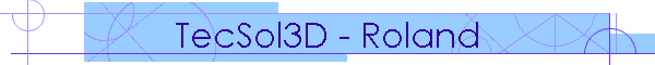 TecSol3D - Roland