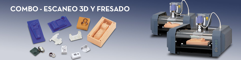 Combo 3D Scanning & Milling